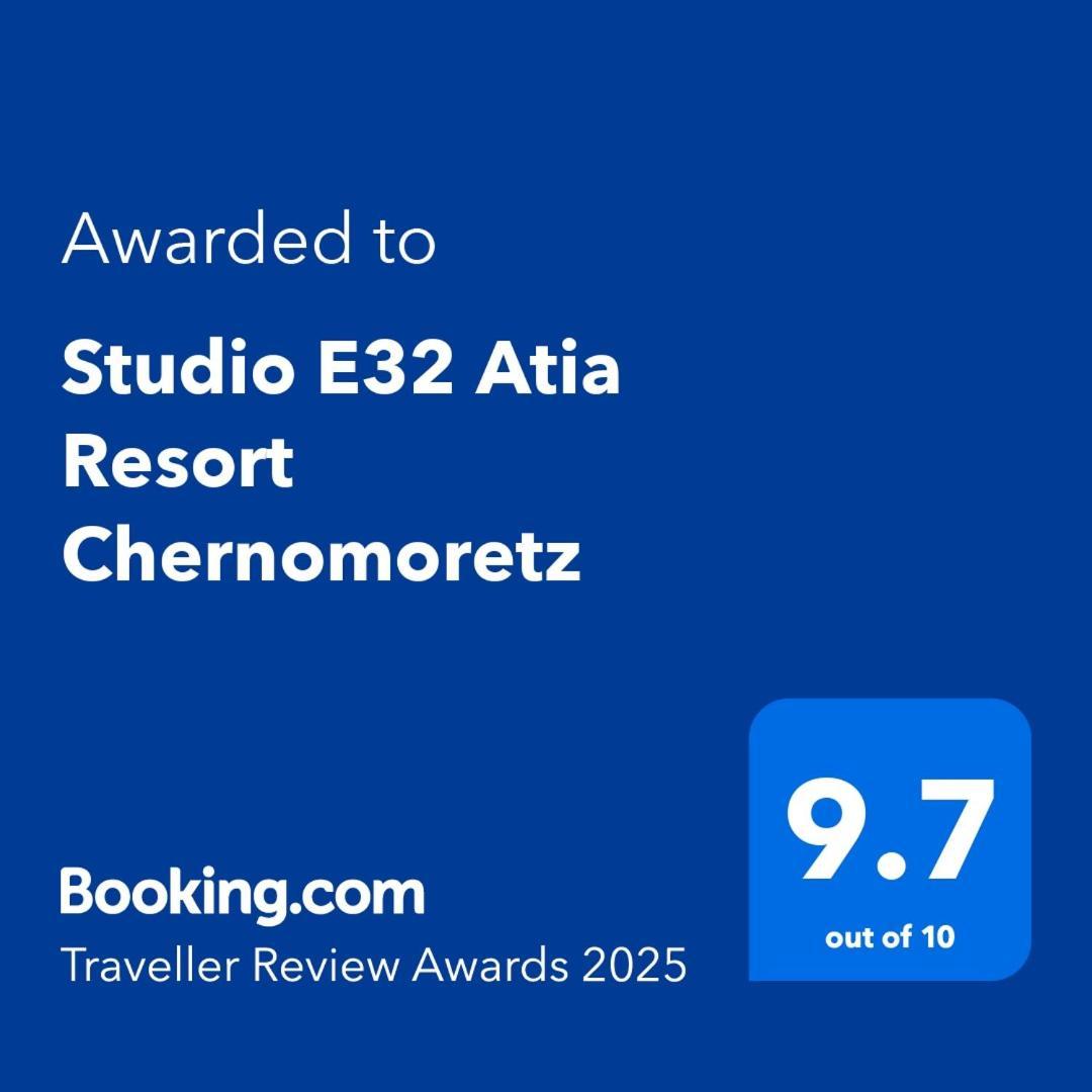 Studio E32 Atia Resort Chernomoretz Chernomorets Eksteriør billede